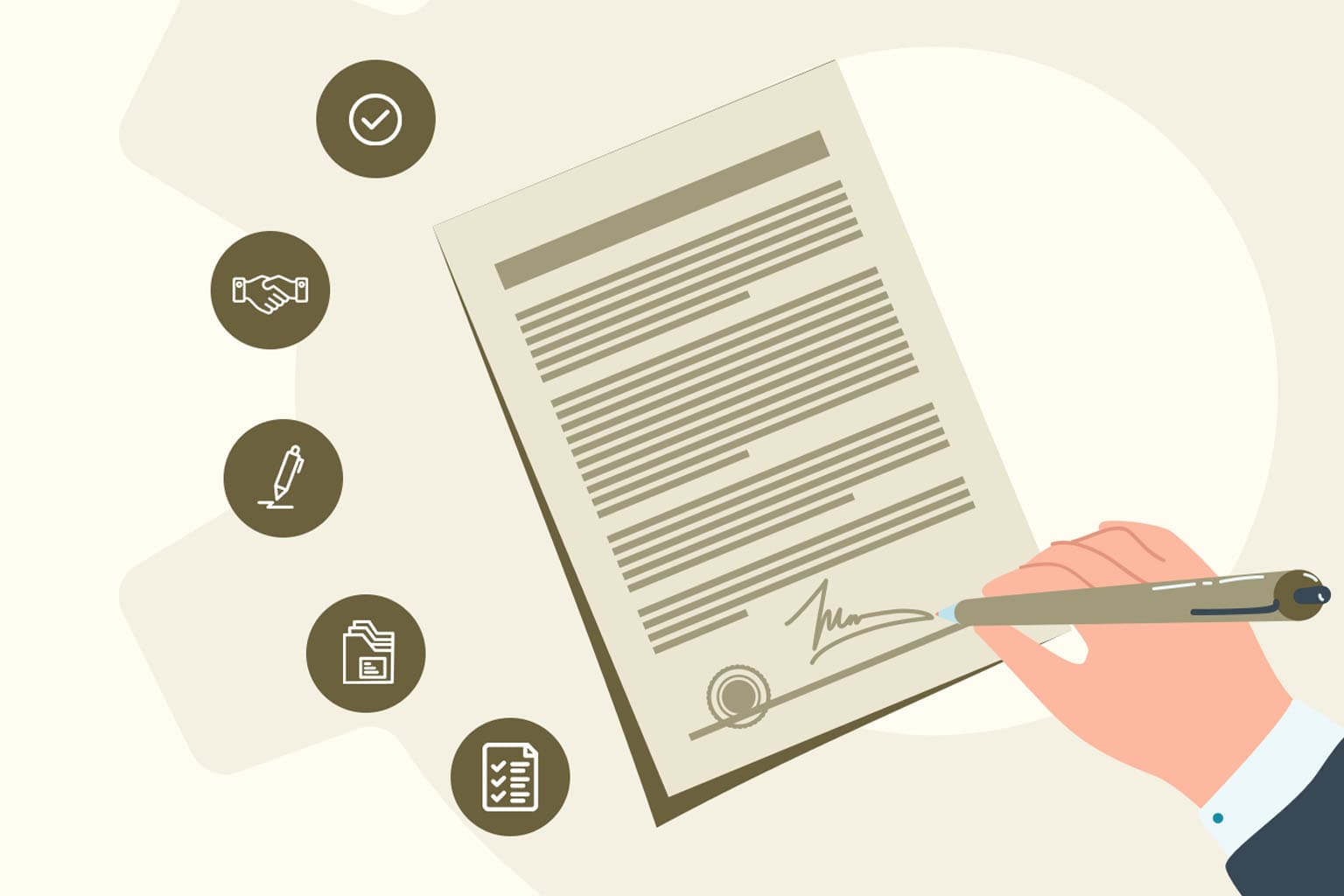 Consultor revisando contratos ativos e renovações em painel de CRM